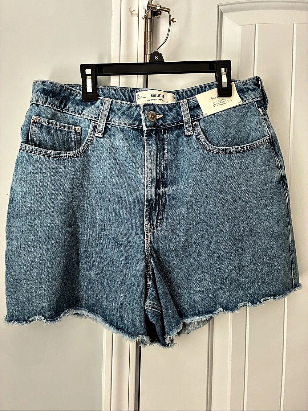Hollister Denim Jean Shorts in Blue Size 10 NWT
